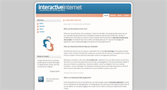 Desktop Screenshot of interactiveinternet.com
